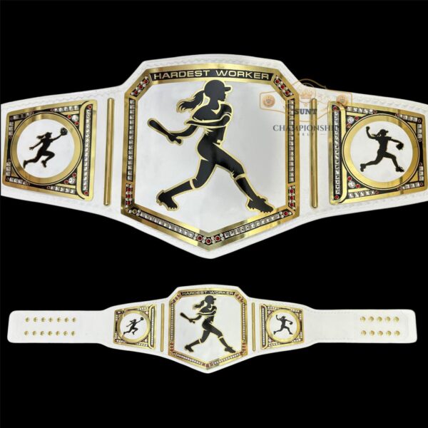 Custom Baseball Championship Belt