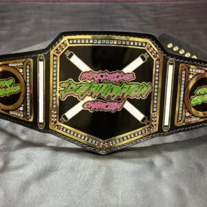 custom wrestling championship belt