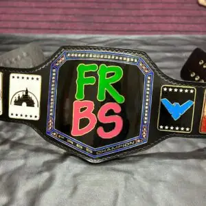 personalized championship belt