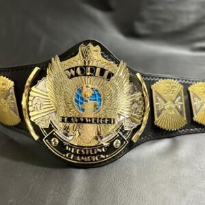 WWF Winged Eagle Belt Dual Plated