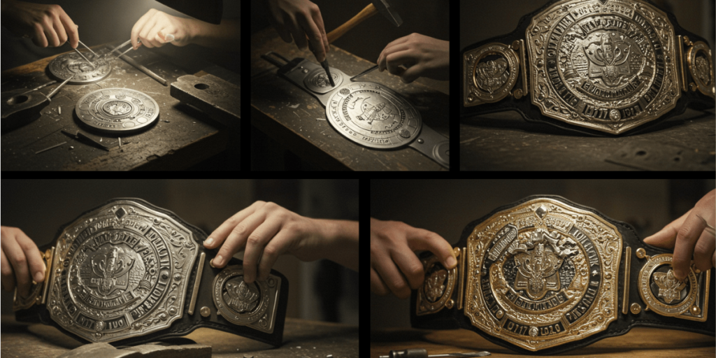 How Are Championship Belts Made min Sunt Championship Belts