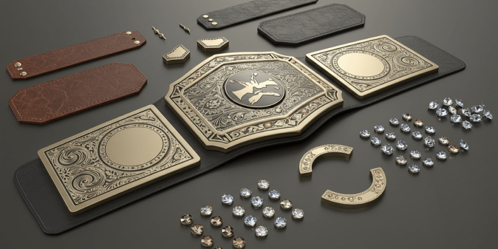 Materials Used in Customized Championship Belts min Sunt Championship Belts