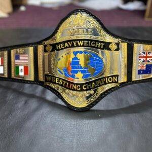 WWF Hogan 86 Dual Plated World Heavyweight Belt