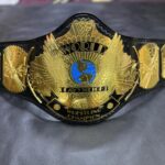 wwf winged eagles world heavyweight championship belt