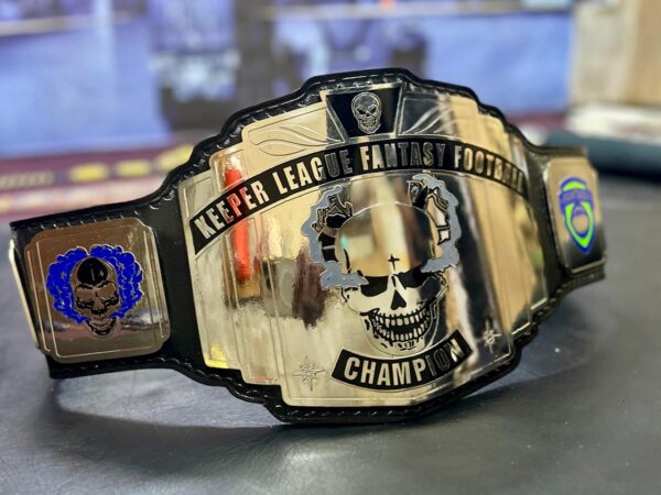 Personalized Fantasy Football Championship Belt