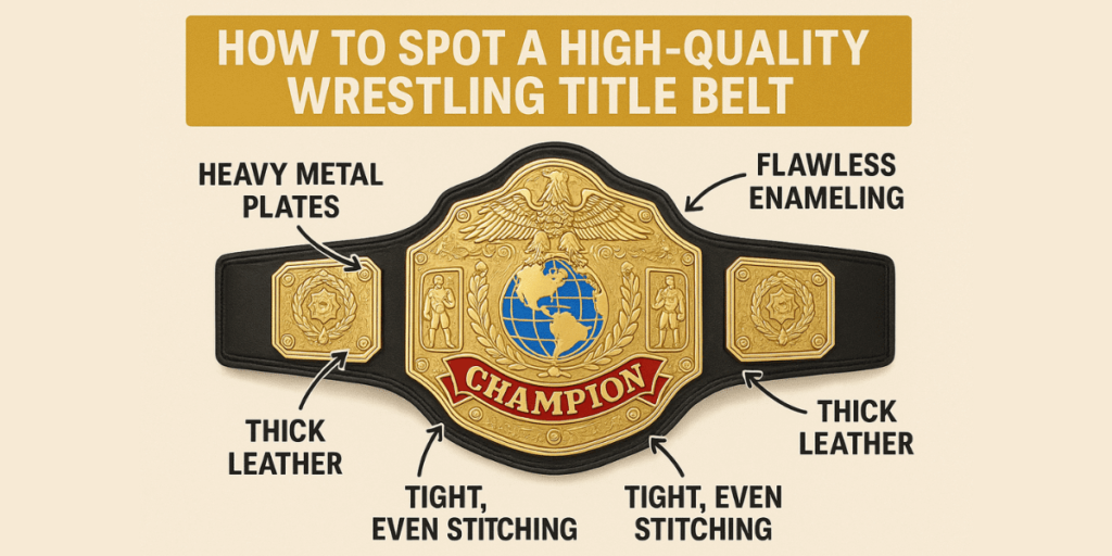 spot a high quality wrestling title beltz