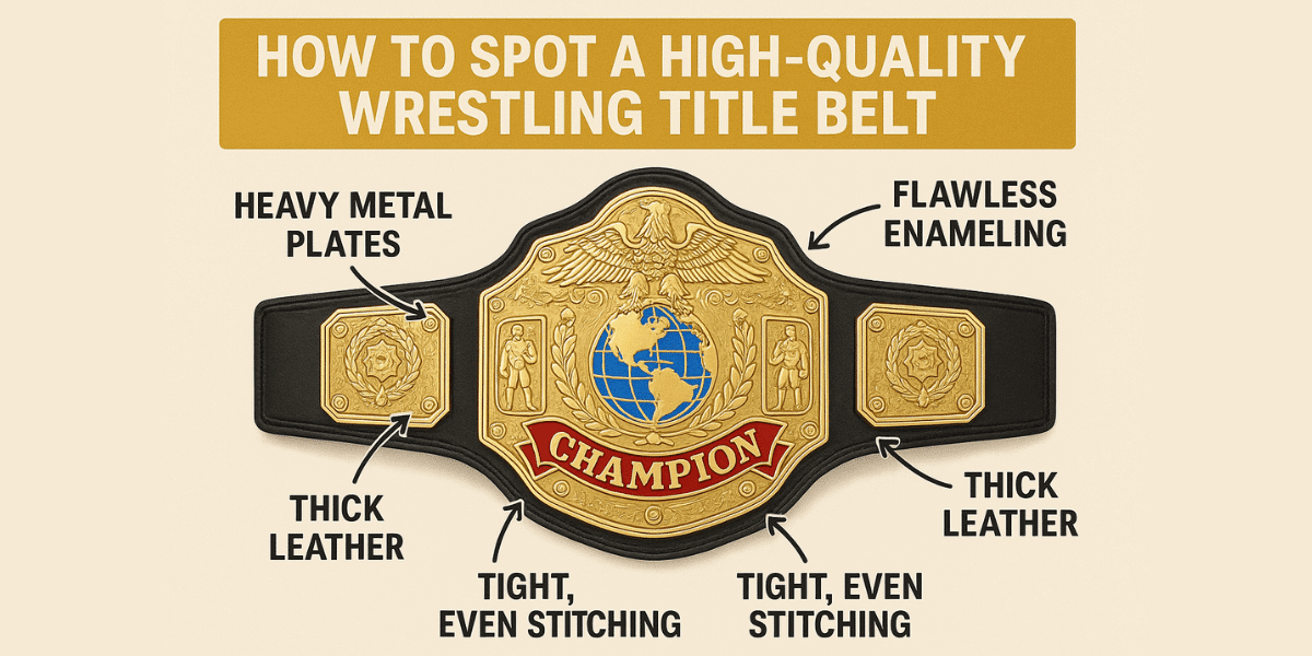 spot a high quality wrestling title beltz