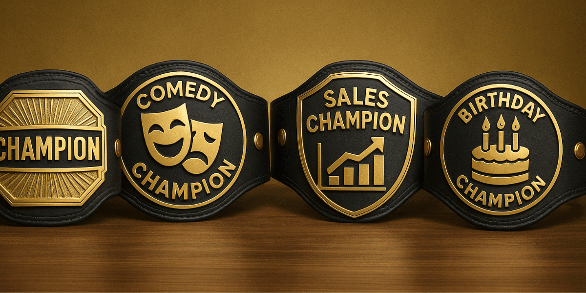 Celebrating Achievements in Style: Belt Awards for Every Occasion