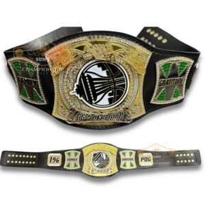 custom spinner championship belt