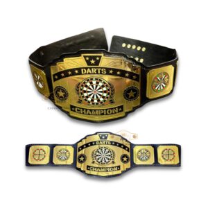 Custom Dart Championship Title Belt