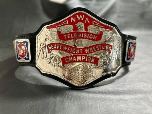 NWA Television Heavyweight Wrestling Championship belt