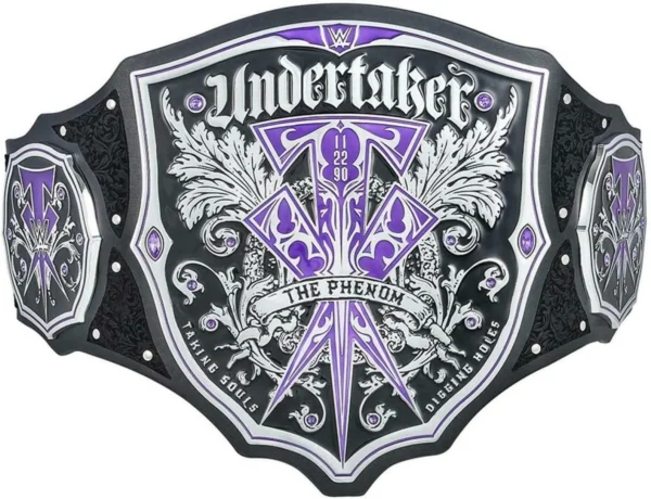 Undertaker World Heavyweight Wrestling Championship Title Replica Belt