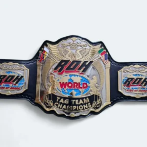 ROH Ring Of Honor World Tag Team Wrestling Championship Title Belt