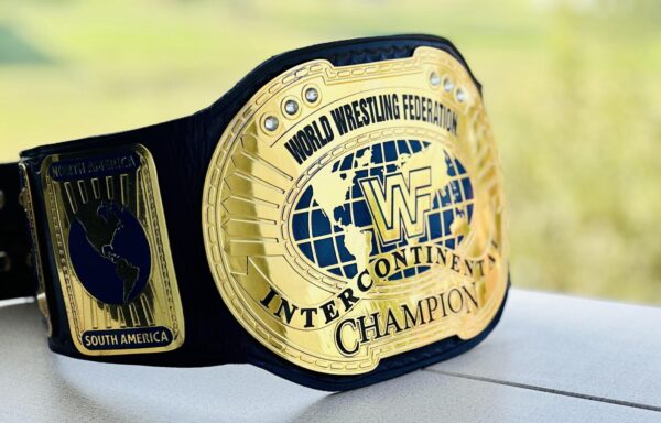 WWE OLD OVAL INTERCONTINENTAL Wrestling Championship Title Belt