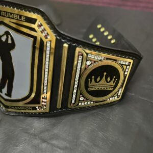 Custom Golf Championship Belt