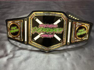 custom wrestling championship belt