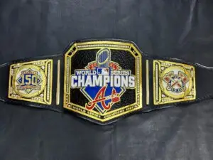 Custom World Series 2021 Championship Belt - Image 3