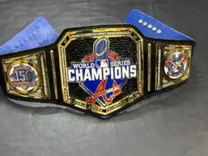 Custom World Series 2021 Championship Belt