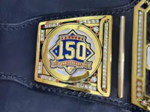 Custom World Series 2021 Championship Belt - Image 4