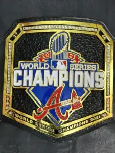 Custom World Series 2021 Championship Belt - Image 2