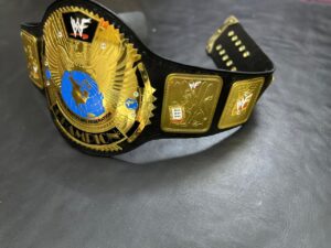 WWF Big Eagle Scratch Logo Championship Belt - Image 5