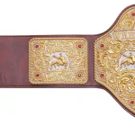 WWE Big Gold World Heavyweight Championship Replica Title Belt - Image 5