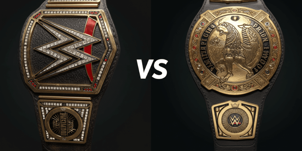 Differences Between Old and New Wrestling Titles