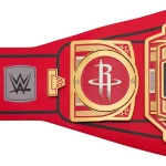 Houston Rockets WWE Legacy Title Belt - Image 6
