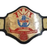 AWA World Tag Team Wrestling Champion Title Belt
