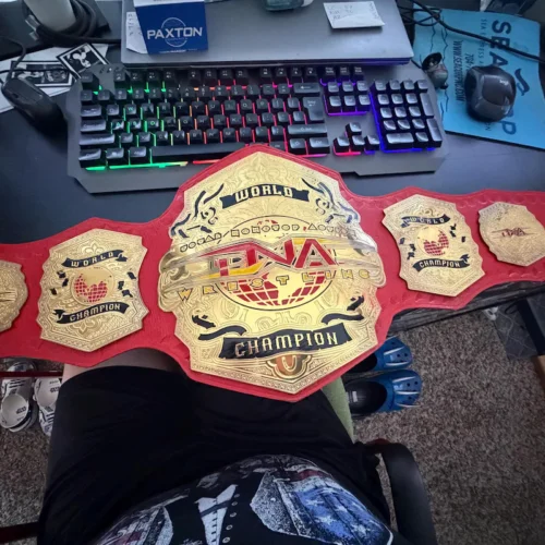 New TNA World Heavyweight Championship Replica Belt (2024) photo review