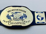 WWE OLD OVAL INTERCONTINENTAL Wrestling Championship Title Belt - Image 4