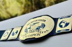 WWE OLD OVAL INTERCONTINENTAL Wrestling Championship Title Belt - Image 7