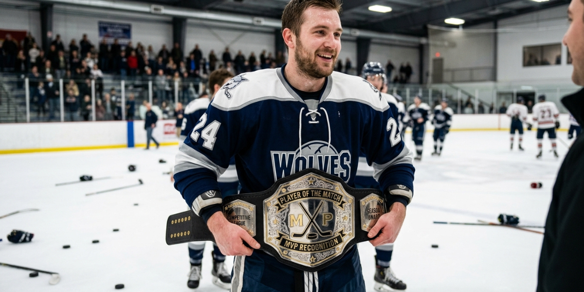 ice hockey MVP belts