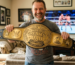 worlds best dad belt who loves WWE